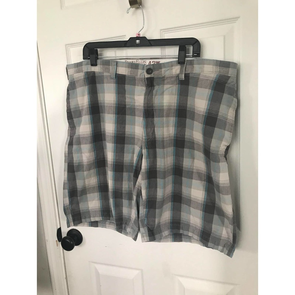 PERRY ELLIS AMERICA COTTON, CASUAL SUMMER, ABOVE THE KNEE SHORTS